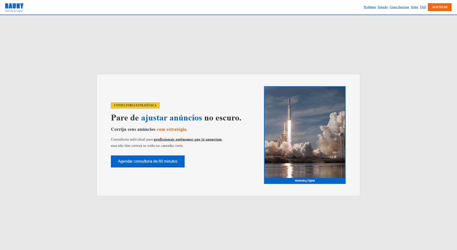 Site genérico - Antes